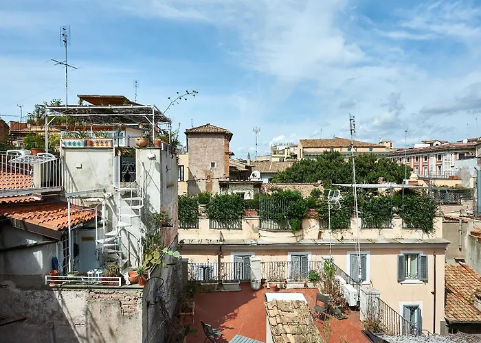 Blue Penthouse Vicino Piazza Navona * Rom